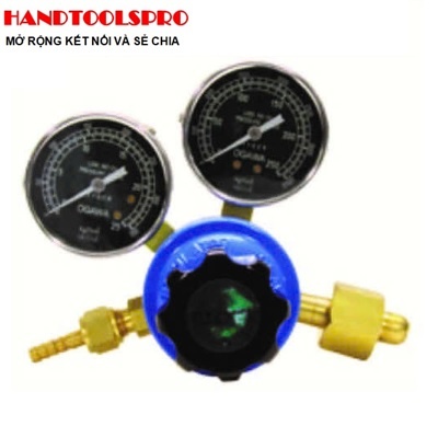 Đồng hồ gió Oxygen màu xanh OGAWA , 352-X