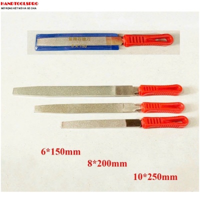 Dũa kim cương bản lớn DẸP 6x150mm HONGYU