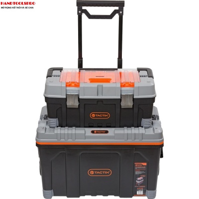 Hộp dụng cụ 2 trong 1 có bánh xe 68 x 40 x 97 cm TACTIX 320308