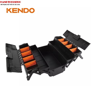 Hộp dụng cụ nhựa ngăn kéo 5 khay kích thước 46.5x22.9x20.9cm Kendo - 90275