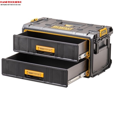 Hộp đựng dụng cụ (nhựa) 2 ngăn  535x330x305mm TOUGH SYSTEM Dewalt DWST83529-1