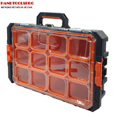 Hộp đựng linh kiện 12 ngăn 52,8 x 36,8 x 12,9cm TACTIX 320369