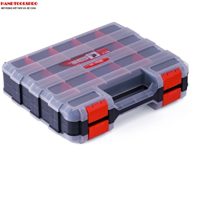 Hộp đựng nhựa linh kiện 2 mặt Bison 34 ngăn 32x27x8cm BISON BS322887