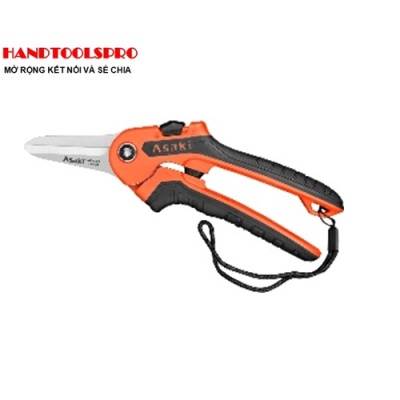 Kéo Cắt Cành Cao Cấp Lưỡi Inox 8.5 inch ASAKI AK-8632