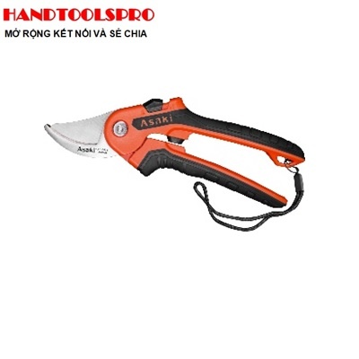 Kéo Cắt Cành Cao Cấp Lưỡi Inox 8.5 inch ASAKI AK-8633