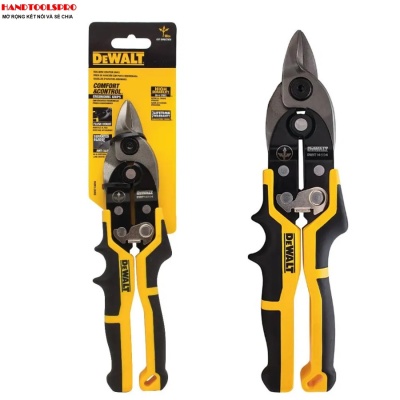 Kéo Cắt Tôn THẲNG (Vàng) DEWALT DWHT14694