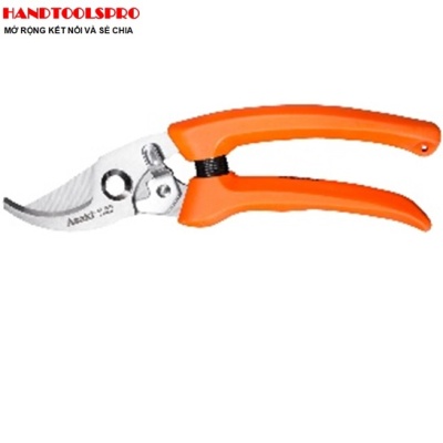 Kéo tỉa cành lưỡi cong Lưỡi Inox 8 inch ASAKI AK-8645
