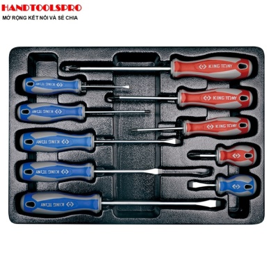 Khay tô vít 10 chi tiết KINGTONY 9-31110MR