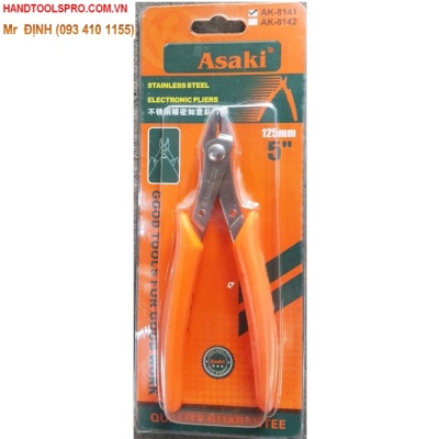 Kìm cắt chân mạch điện tử 5inch Asaki AK-8141