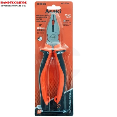 Kìm Điện 8 inch kiểu MỸ ASAKI AK-8166