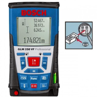 Máy đo khoảng cách laser 250m Bosch GLM 250 VF