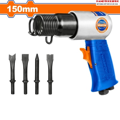 Máy đục hơi 150mm (không kèm đầu nối nhanh) WADFOW WAT4515