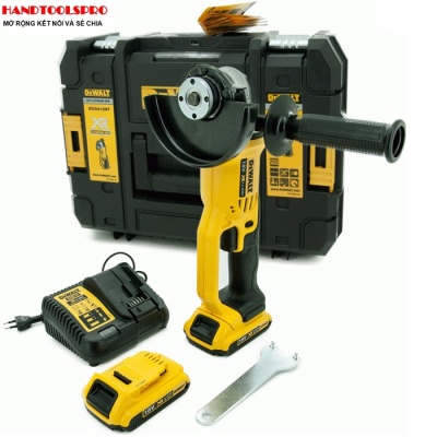 Máy mài góc dùng pin 125mm 18V Dewalt DCG412D2