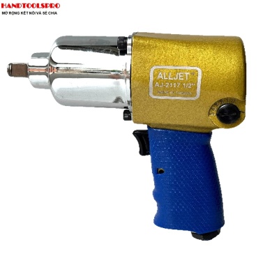 Máy mở bu lông ô tô ,xe máy siêu mạnh 1/2 inch  2 búa 745N.m ALLJET AJ-2117