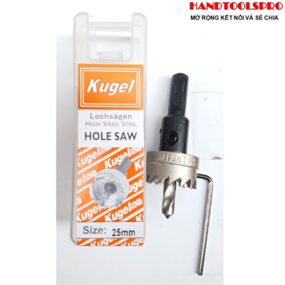 Mũi khoét lỗ tôn sắt (nhôm) 25mm KUGEL
