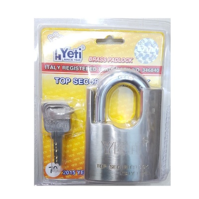 Ổ khóa trắng chống cắt chìa điện tử 70mm Yeti 2015