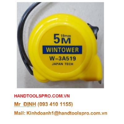 Thước cuộn 5x19mm WINTOWER W-3A519