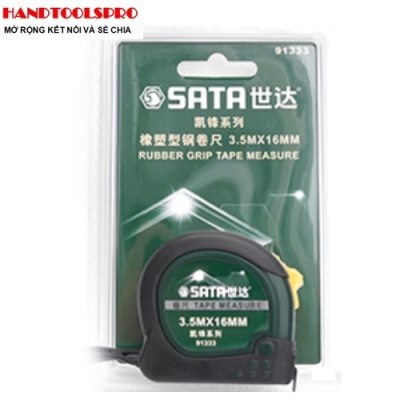 Thước cuốn thép 3.5m SATA 91333