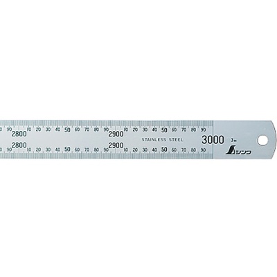Thước lá Inox 3m 14079 Shinwa