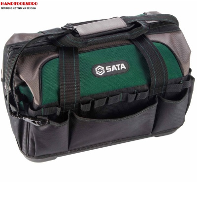 Túi đựng đồ nghề cao cấp đáy nhựa chống thấm nước 20 inch Sata 95195 (460 x 220 x 380mm)