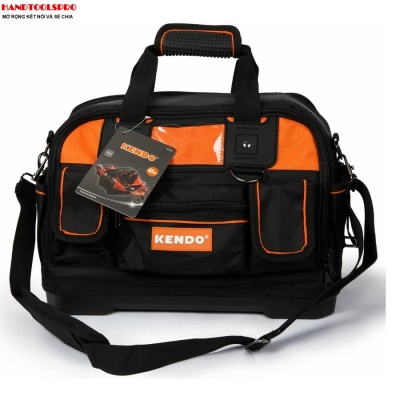 Túi đựng dụng cụ đế nhựa 16.5 inch kích thước 42 × 22 × 28 cm Kendo 90134