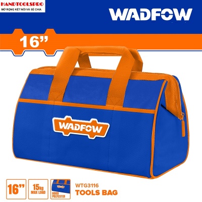 Túi xách đồ nghề đa năng 16 inch WADFOW  WTG3116 341X290X210mm