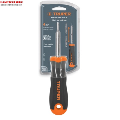 Tuốc nơ vít 6 đầu có từ Truper 14200 (DT-4)