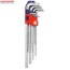 1.5-10mm Bộ lục giác đầu bằng (loại dài) 9 chi tiết Workpro WP222005