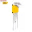 Bộ lục giác bằng siêu dài 9 chi tiết 1.5-10mm DELI EDL3089