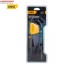 Bộ lục giác đầu bi dài xi đen 9 chi tiết 1.5-10mm DELI EDL232309H