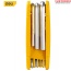 Bộ lục giác gập đầu bằng 8 chi tiết 1.5-8mm DELI EDL230308
