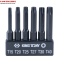 Bộ Mũi xiết vít bông 6 cây T15-T40 dài 70mm Kingtony 1004B6TQ