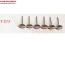 Chổi Cước INOX Công Nghiệp T22 X3mm cán 3mm (Bịch 50 cái)