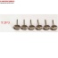 Chổi Cước INOX Công Nghiệp T25 X3mm cán 3mm (Bịch 50 cái)