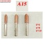 ĐÁ MÀI CÀ LEM HÌNH NHỌN A15 6x6mm CÁN 6MM (BỊCH 50C)