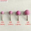 ĐÁ MÀI CÀ LEM HÌNH TRÒN A25 25x6mm CÁN 6MM (BỊCH 50C)