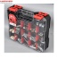 Hôp nhựa đựng linh kiện 2 mặt cao cấp tối đa 34 ngăn 31.5x27.3x8.2cm BISON BS011012