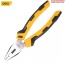 Kìm điện cao cấp cán vàng đen 8 inch DELI  EDL2008