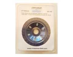 100mm Chén mài bê tông khô Crossman 55-102