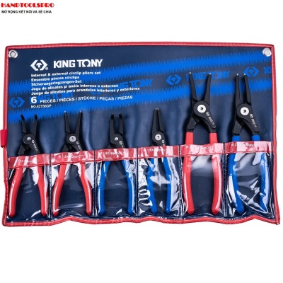 Bộ kìm mở Phe 6 cái Kingtony 42156GP