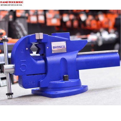 Êtô đa năng HẠNG NẶNG 5 inch xoay 360 độ điều chỉnh nhanh BROSCO B50134