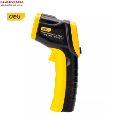 Máy đo Nhiệt kế hồng ngoại từ - 30 độ tới +380 độ DELI  DL333380