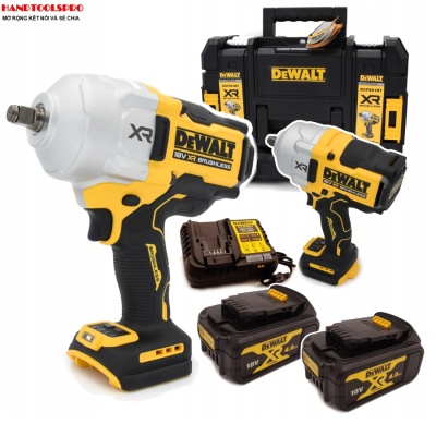 Máy siết bu lông pin 1/2 inch SIẾT 1.626 Nm không chổi than DEWALT DCF961M2