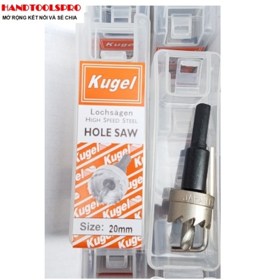 Mũi khoét lỗ tôn sắt (nhôm) 20mm KUGEL