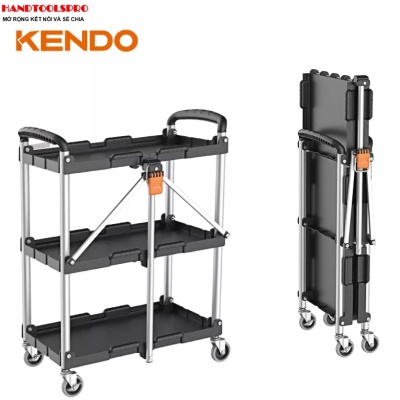 Xe đẩy đa năng gấp gọn kích thước 65.8 × 44 x 85.5mm Kendo - 90339