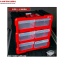 Hộp đựng nhựa linh kiện 6 ngăn 26.5X26X16cm BISON BS386101A